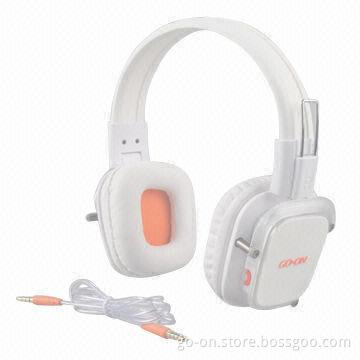 Kids' Colorful Foldable Headphone with Superb Sound Reproduction, Various Colors Available